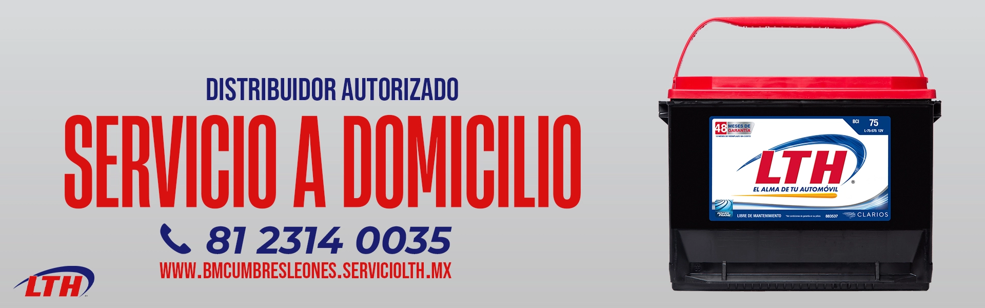 LTH Distribuidor Autorizado — Servicio a domicilio — (81) 2314-0035